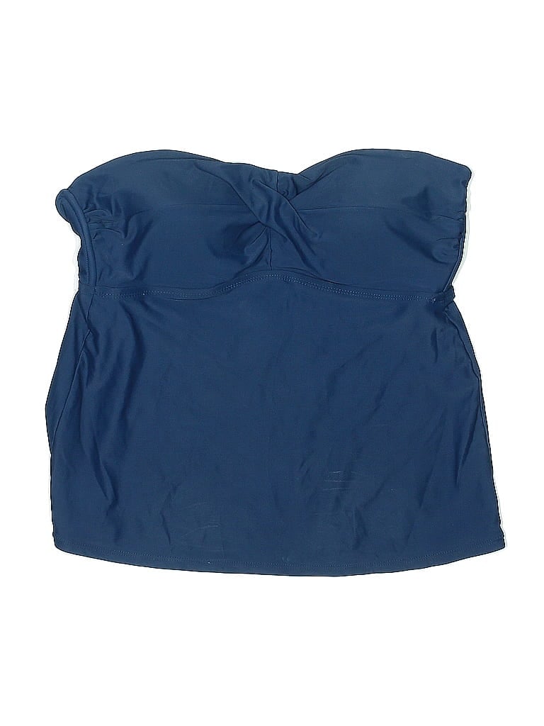 Pre-owned Catalina Swimsuit Top Blue Swimwear