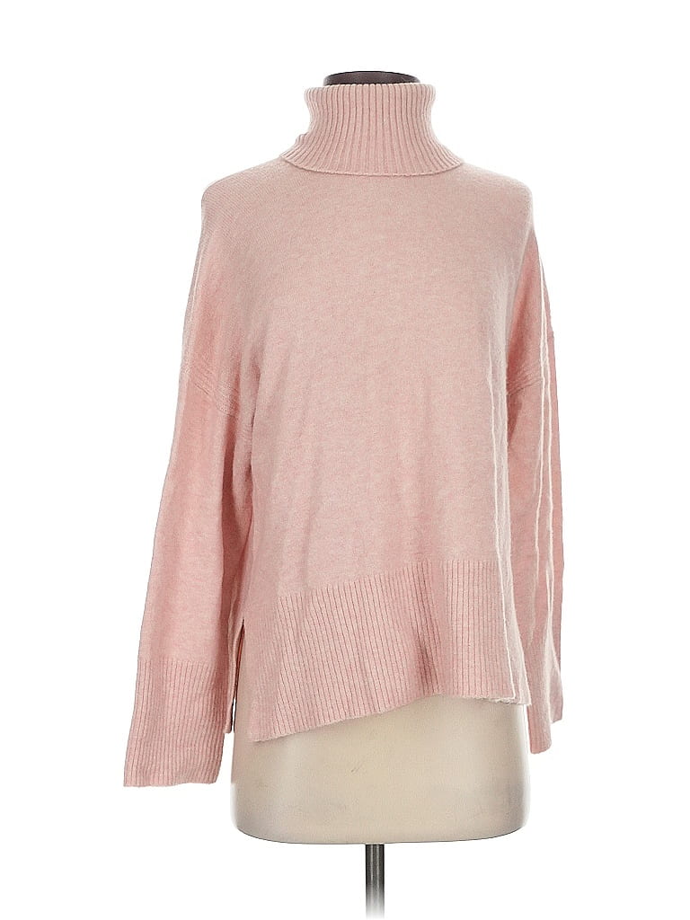 Click to view more detailed imagery on our partner's website Pre-owned Jcrew Turtleneck Sweater In Pink