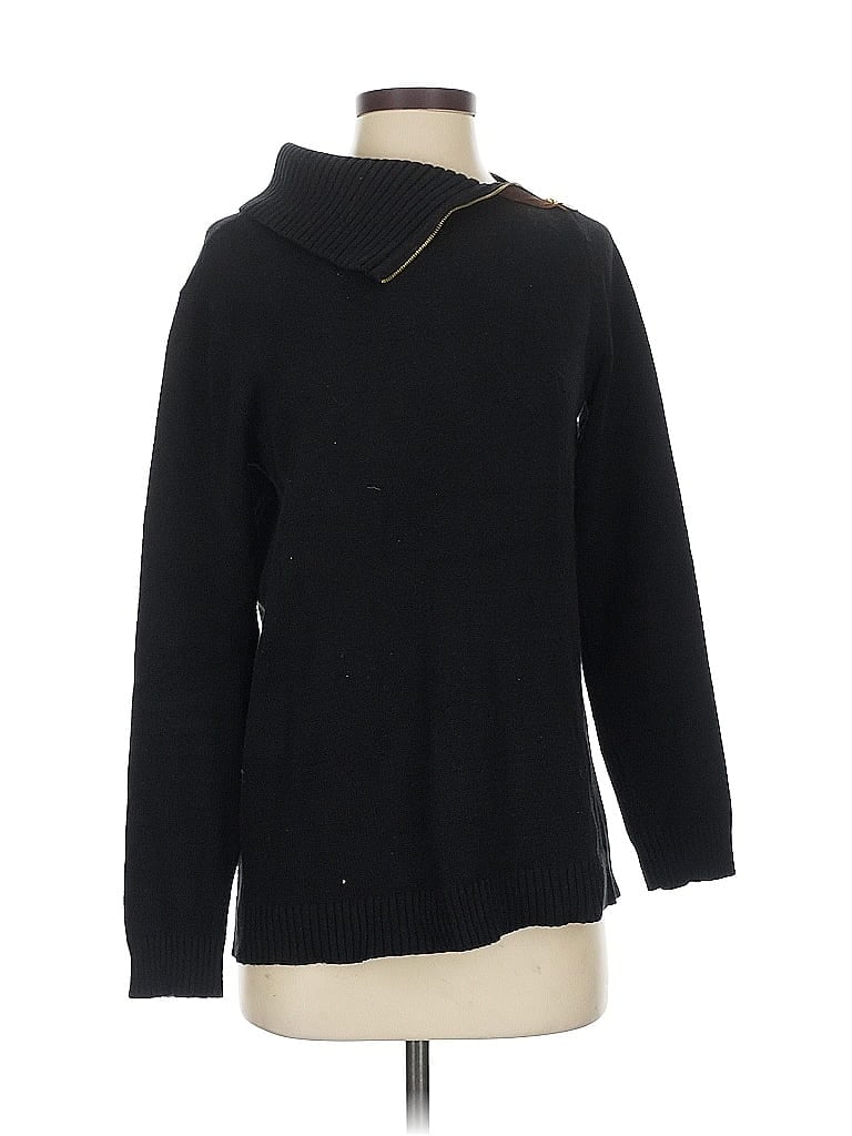 Pre-owned Charter Club Pullover Sweater In Black