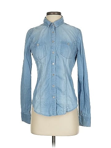 Guess Long Sleeve Button-Down Shirt (view 1)