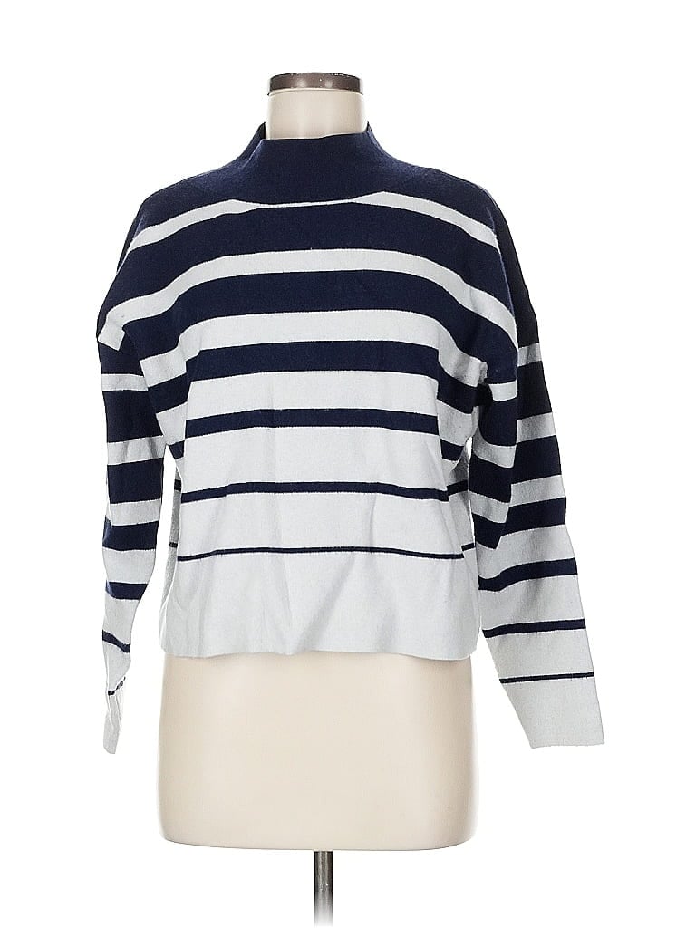 Pre-owned Maeve By Anthropologie Turtleneck Sweater In Blue