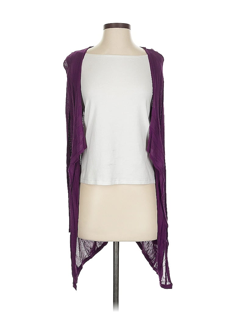 Pre-owned Inc International Concepts Kimono In Purple