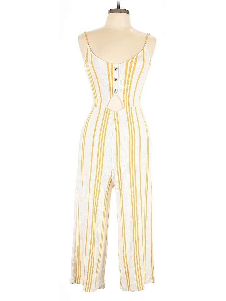 Pre-owned Love Tree Jumpsuit In White