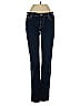 7 For All Mankind Hearts Blue Jeans Size 27 waist - photo 1
