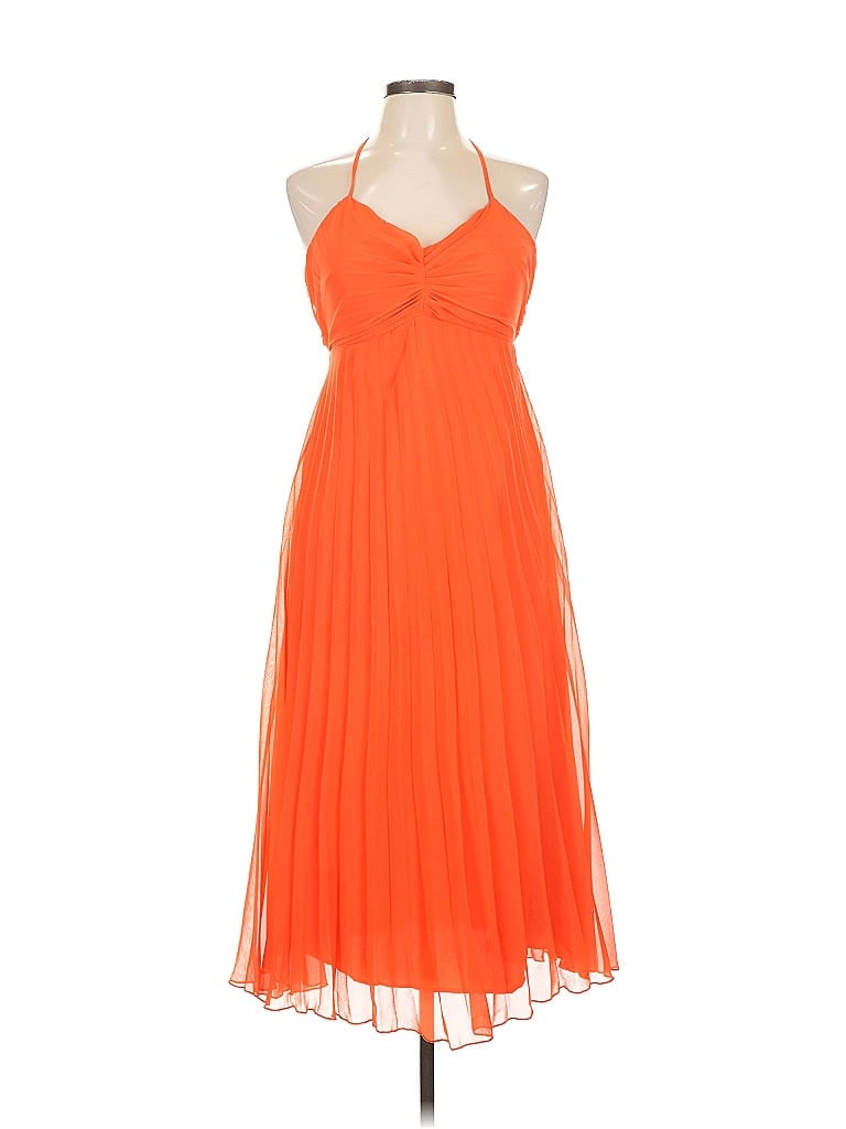 Click to view more detailed imagery on our partner's website Pre-owned Asos Design Cocktail Dress In Orange