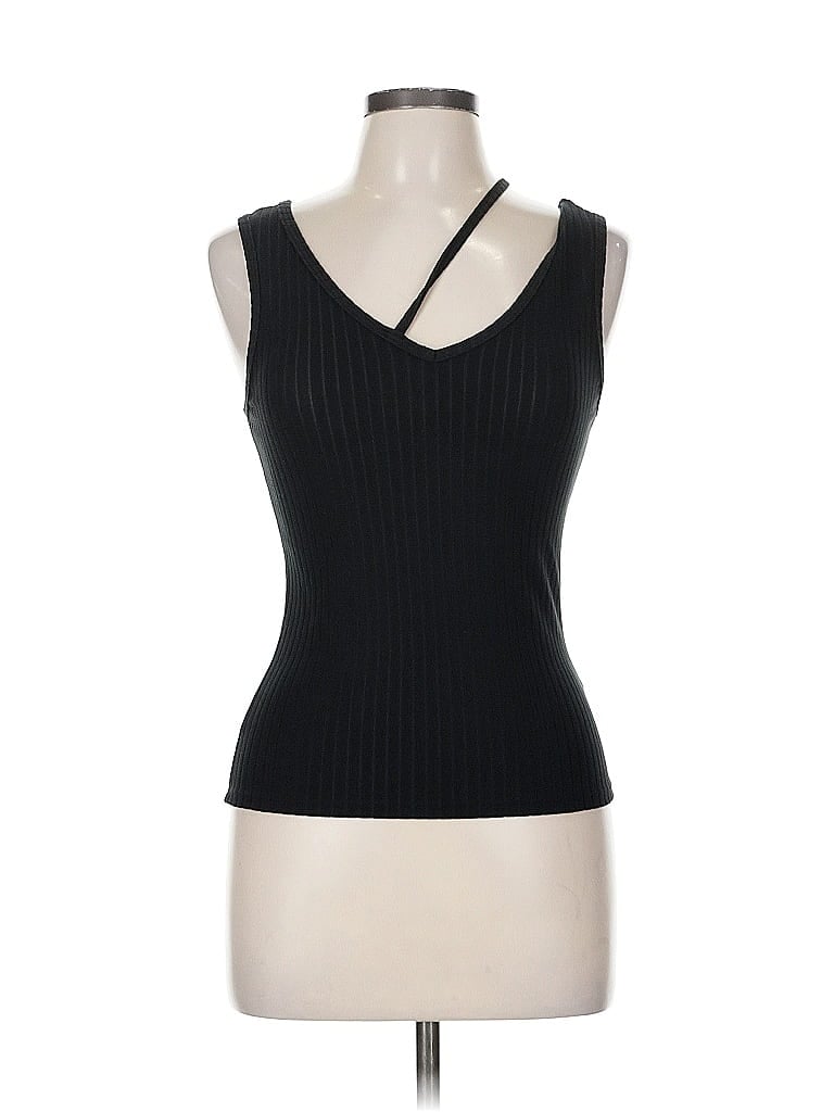 Click to view more detailed imagery on our partner's website Pre-owned Six/fifty Tank Top Black Strapless Neckline Tops