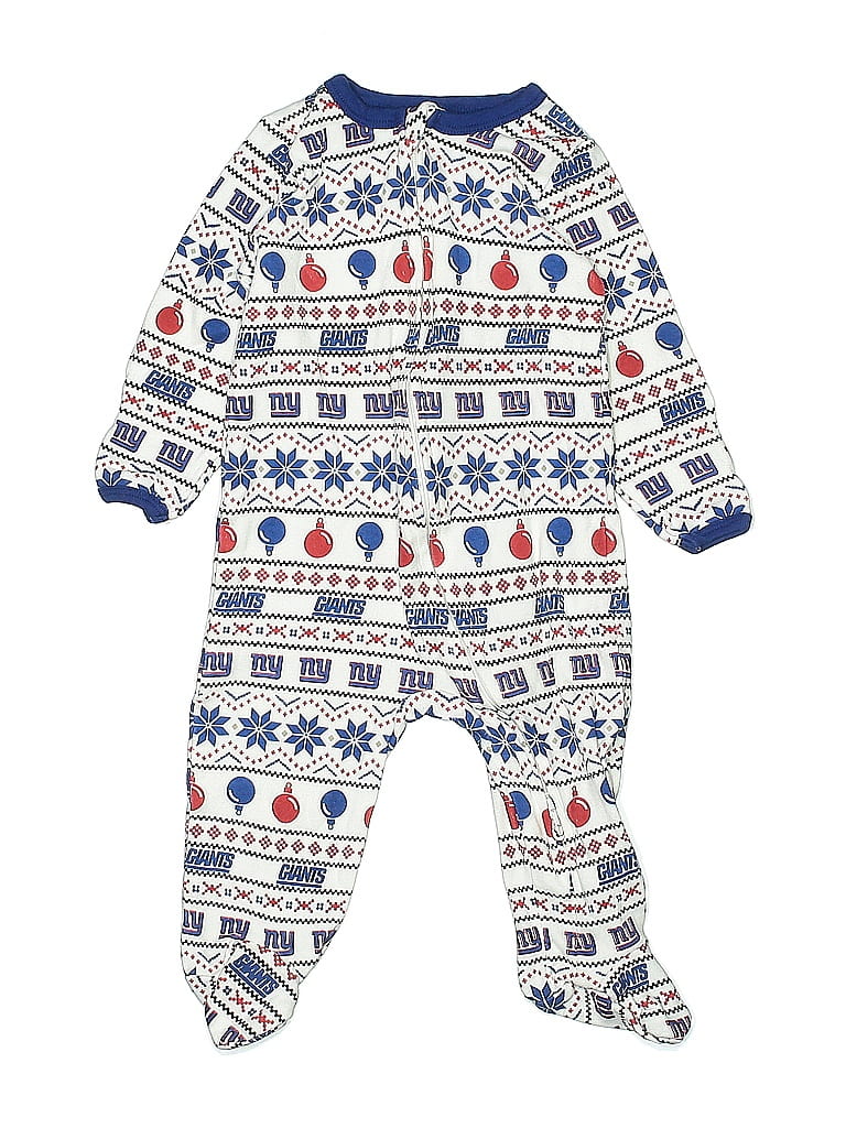 Pre-owned Assorted Brands Babies' Long Sleeve Onesie In White