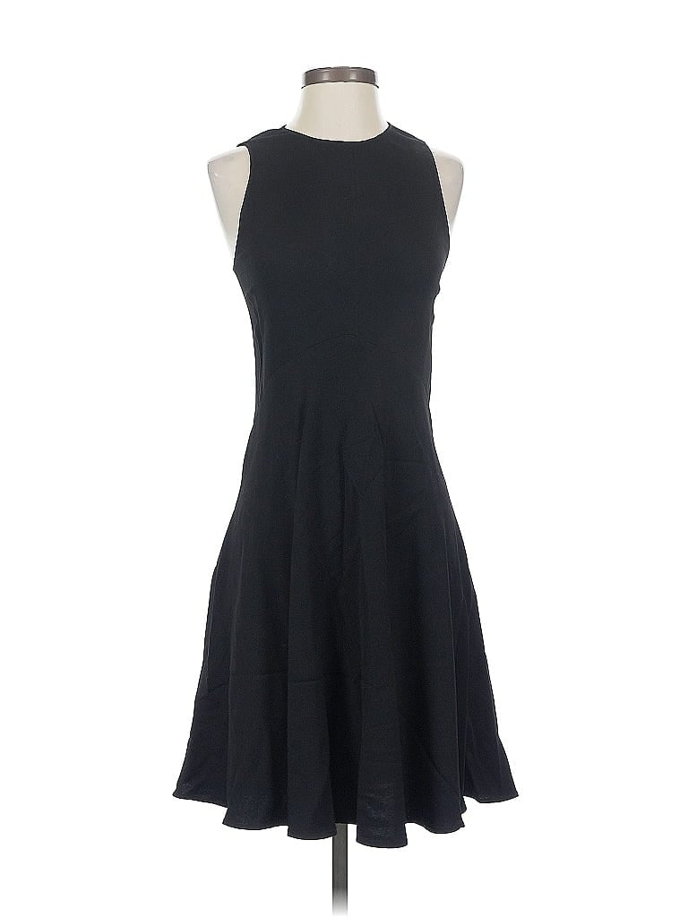 Pre-owned Zara Cocktail Dress In Black