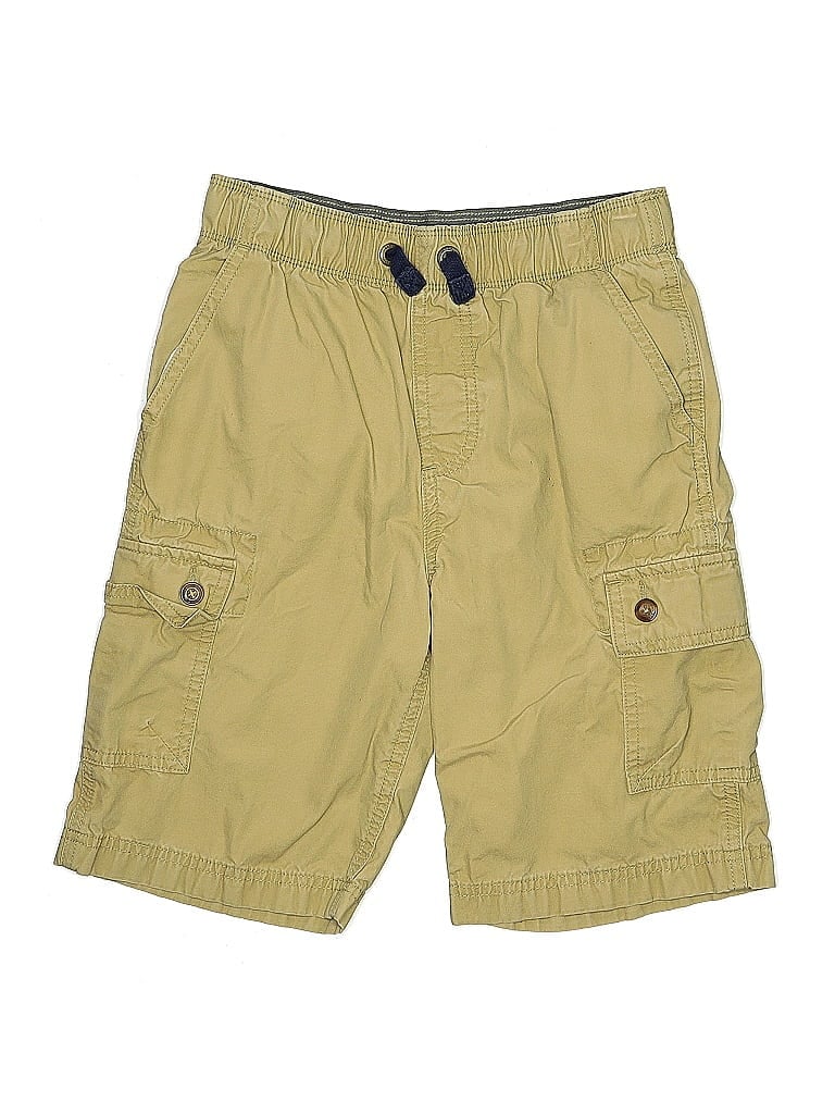 Pre-owned Lands' End Kids'  Cargo Shorts In Brown