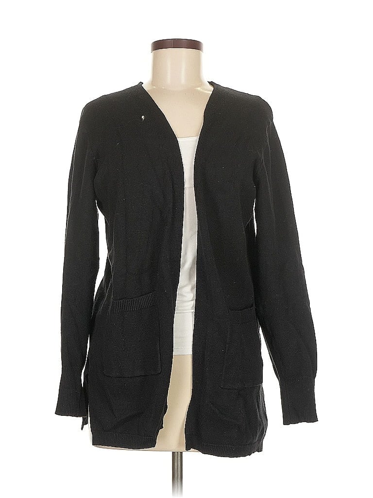 Pre-owned Unbranded Cardigan Sweater In Black