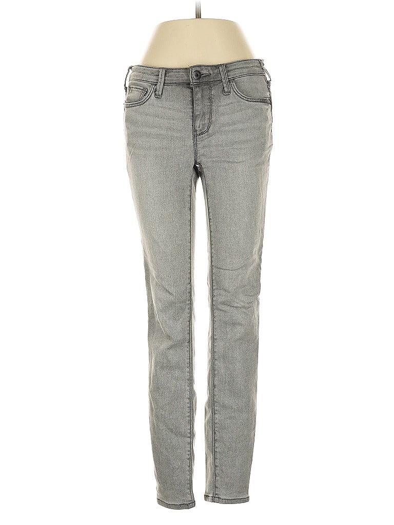Pre-owned Pilcro And The Letterpress Jeans In Gray