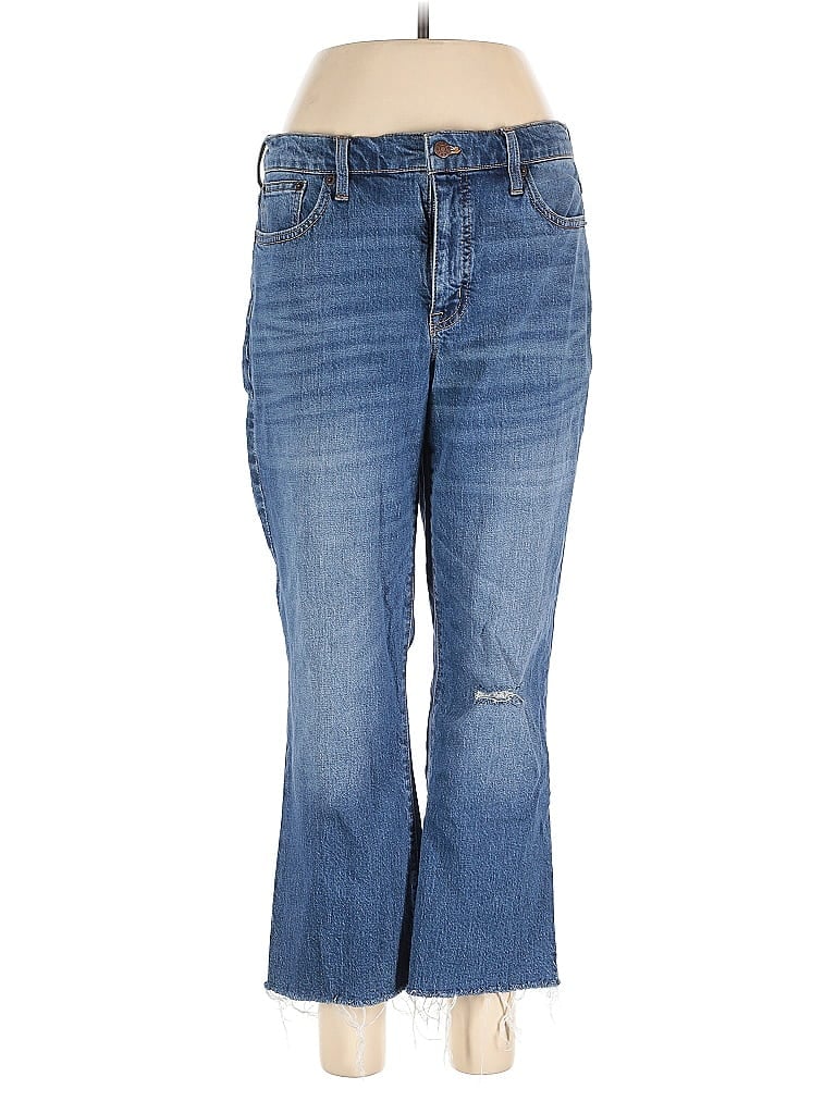 Pre-owned J.crew Factory Store Jeans In Blue