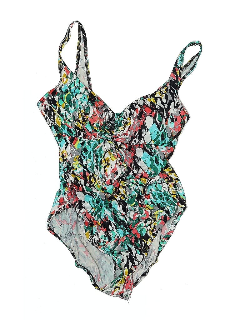 Pre-owned Aqua Green Bodysuit In Blue