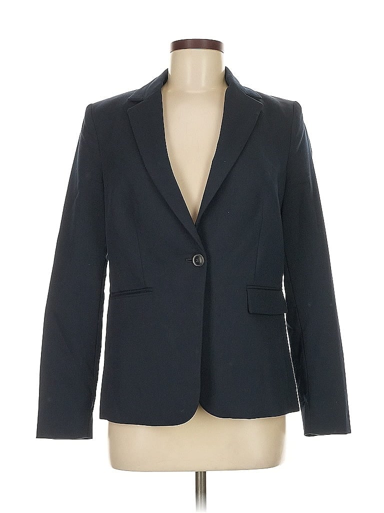 Pre-owned Mng Blazer Jacket In Blue