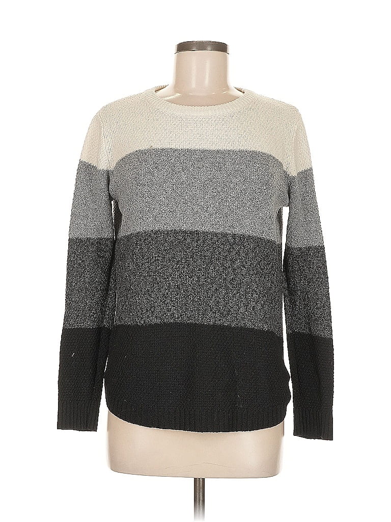 Pre-owned Pink Clover Pullover Sweater In Gray