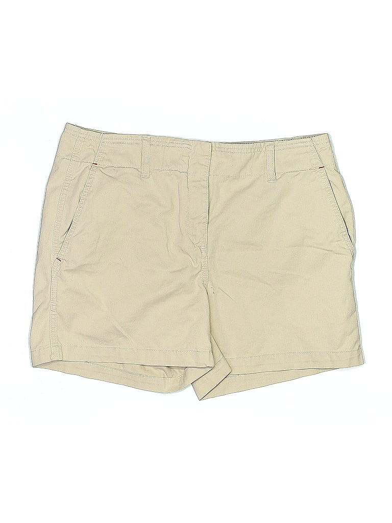 Pre-owned Tommy Hilfiger Khaki Shorts In Brown
