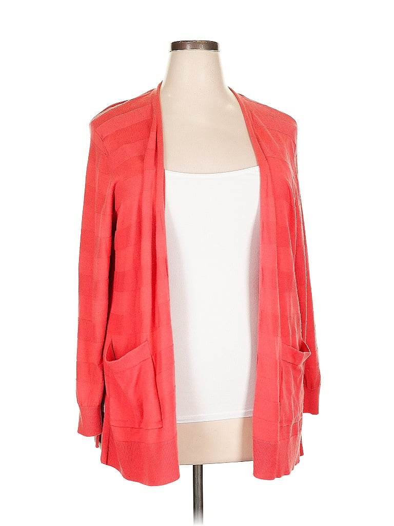 Pre-owned Love Ellie Cardigan Sweater In Red
