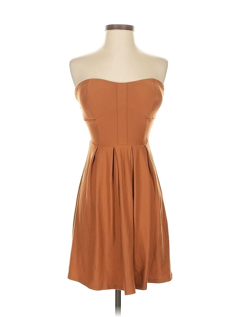 Click to view more detailed imagery on our partner's website Pre-owned Derek Heart Cocktail Dress In Brown