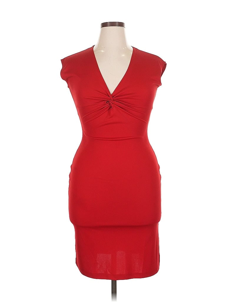 PERSEPTION Pre-owned Cocktail Dress In Red