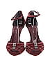 DKNY Burgundy Red Wedges Size 7 - photo 2