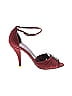 DKNY Burgundy Red Wedges Size 7 - photo 1