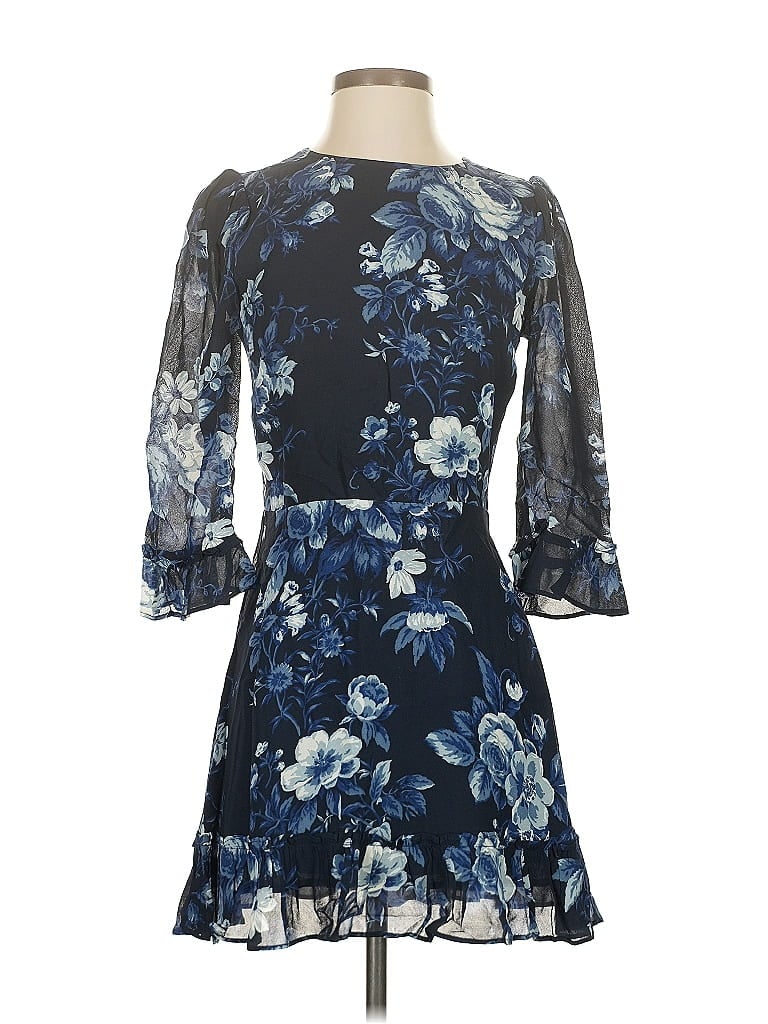 Pre-owned Reformation Cocktail Dress In Blue