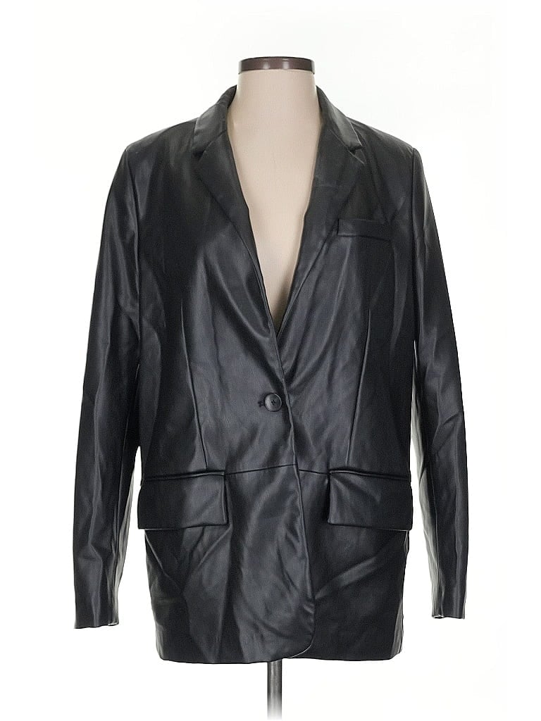 Click to view more detailed imagery on our partner's website Pre-owned Zara Blazer Jacket In Black