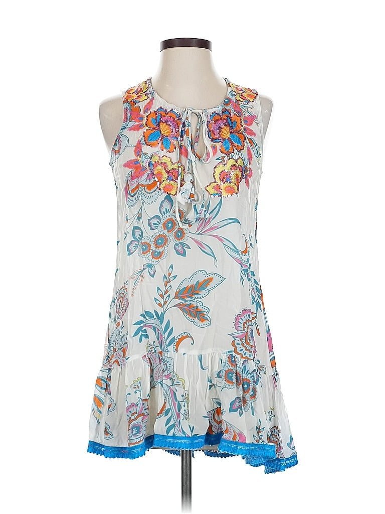 Pre-owned Taj Casual Dress In Blue