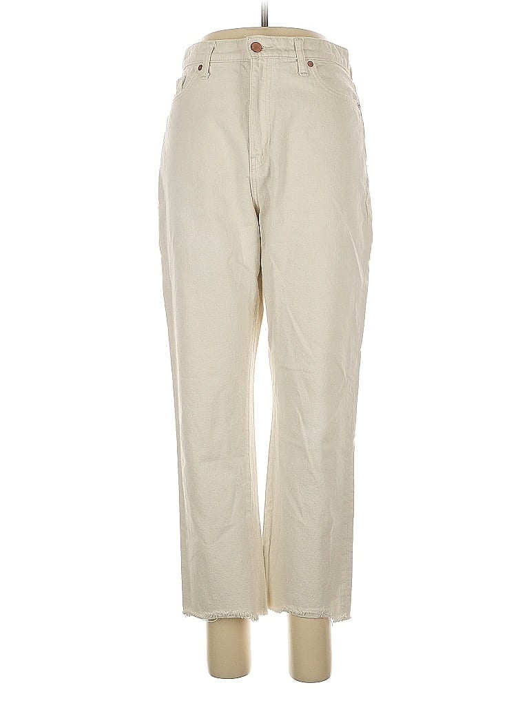 Pre-owned Banana Republic Jeans In White