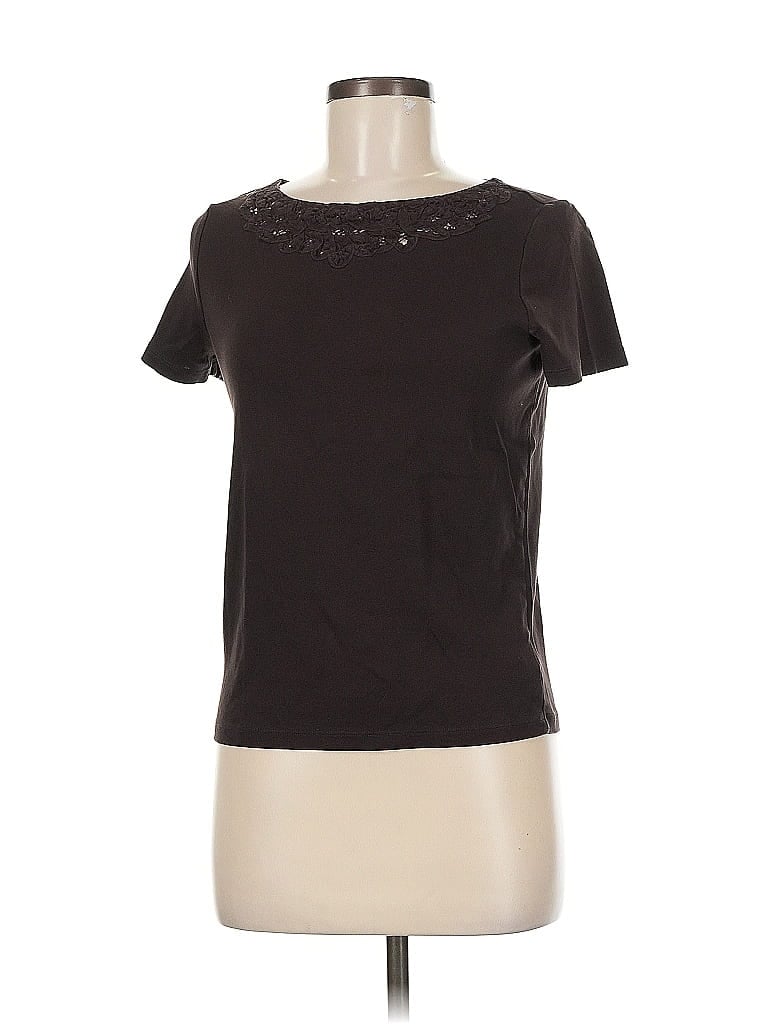 Pre-owned Polo Ralph Lauren Short Sleeve T-shirt In Brown