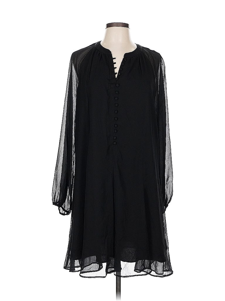 Pre-owned Joie Casual Dress In Black