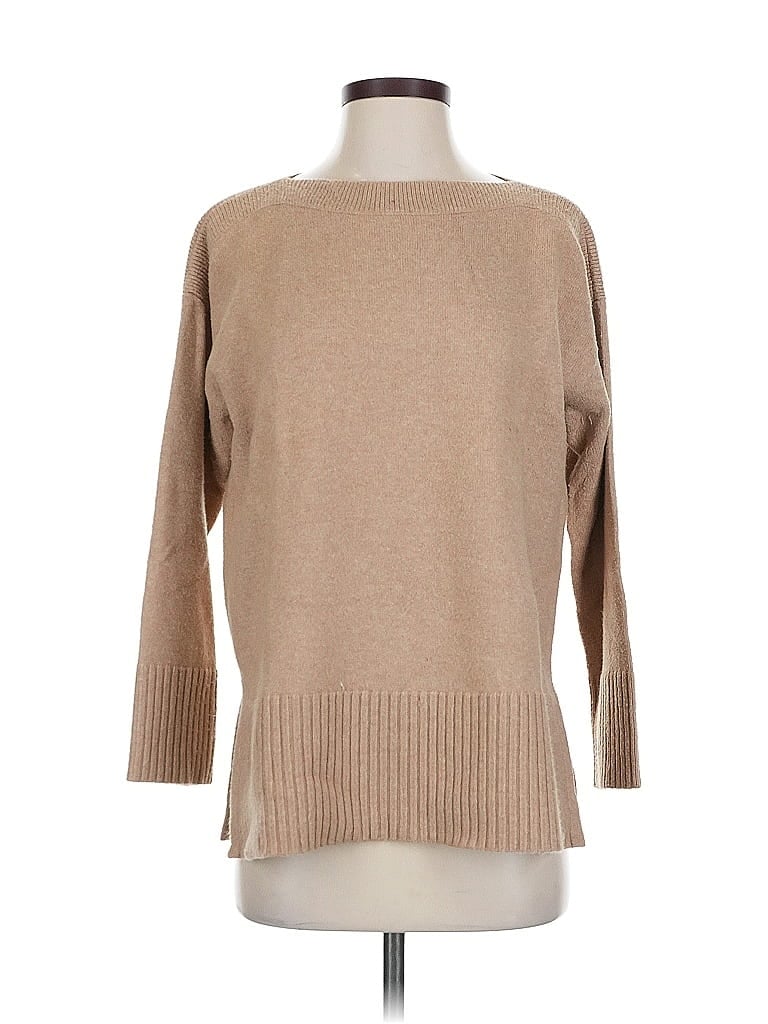Pre-owned Ann Taylor Loft Pullover Sweater In Brown