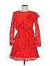 Aijek 100% Polyester Red Cocktail Dress Size Med (2) - photo 1