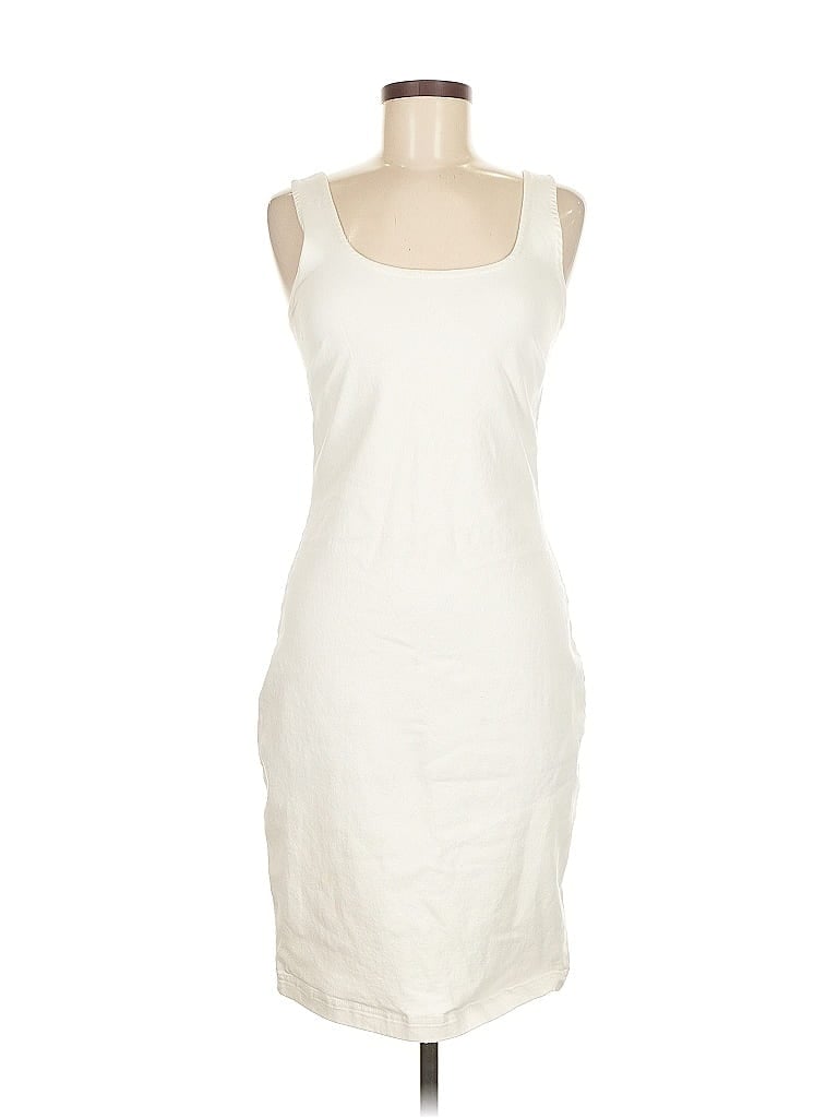Pre-owned Derek Heart Casual Dress In White