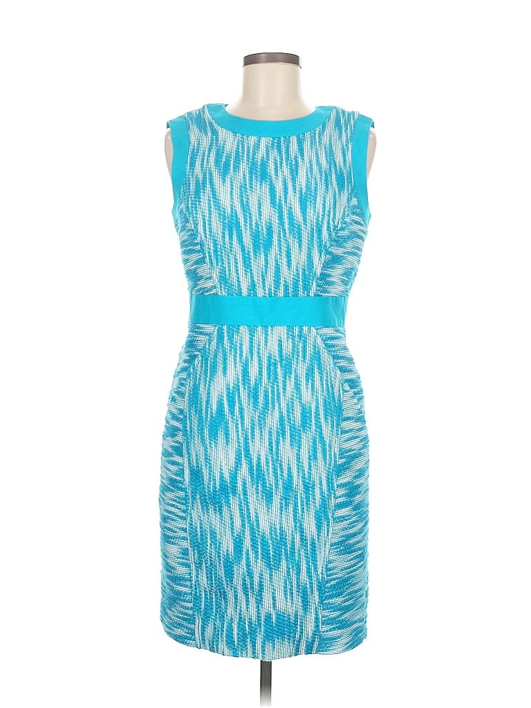 Pre-owned An Original Milly Of New York Cocktail Dress In Blue