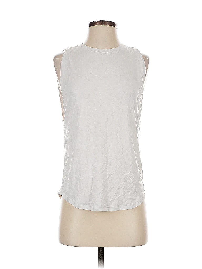 Click to view more detailed imagery on our partner's website Pre-owned Athleta Sleeveless T-shirt In White