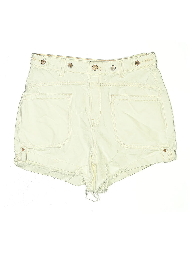 Pre-owned We The Free Khaki Shorts In White