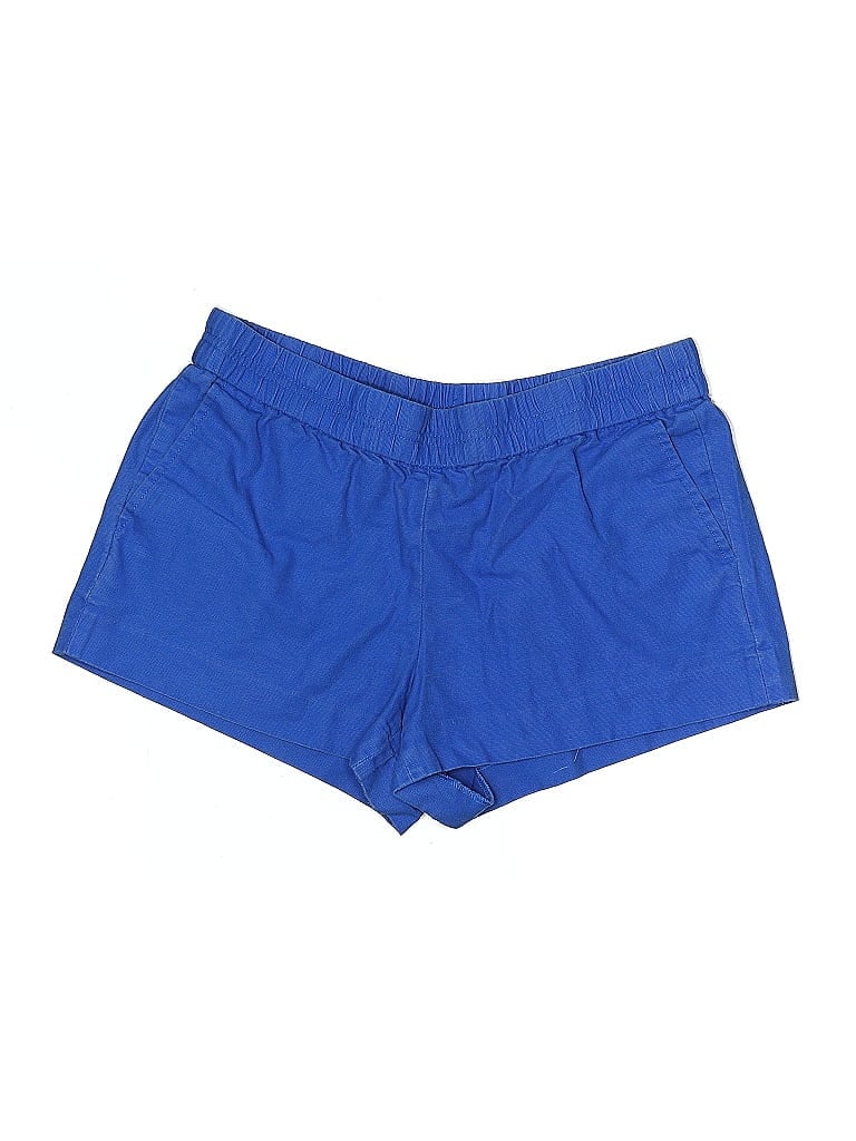 Pre-owned J.crew Factory Store Shorts In Blue