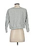 Mo:Vint 100% Cotton Gray Pullover Sweater Size XS - photo 2