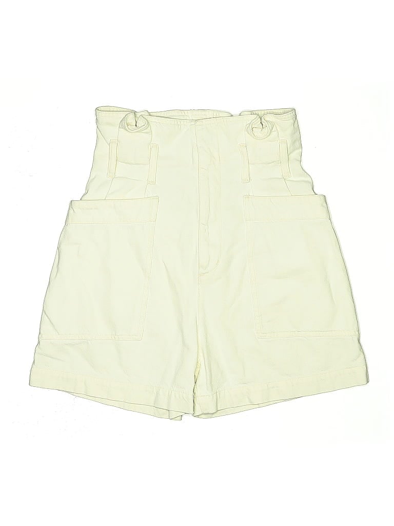 Pre-owned Agolde Cargo Shorts In Green