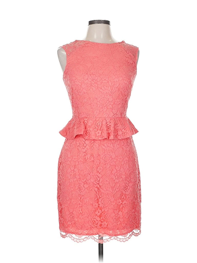 Pre-owned Cynthia Steffe Cocktail Dress In Pink
