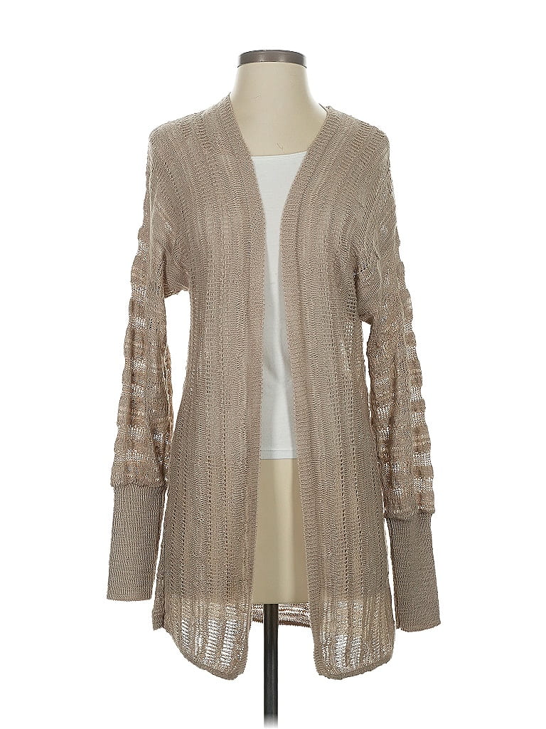 Pre-owned Express Cardigan Sweater In Brown