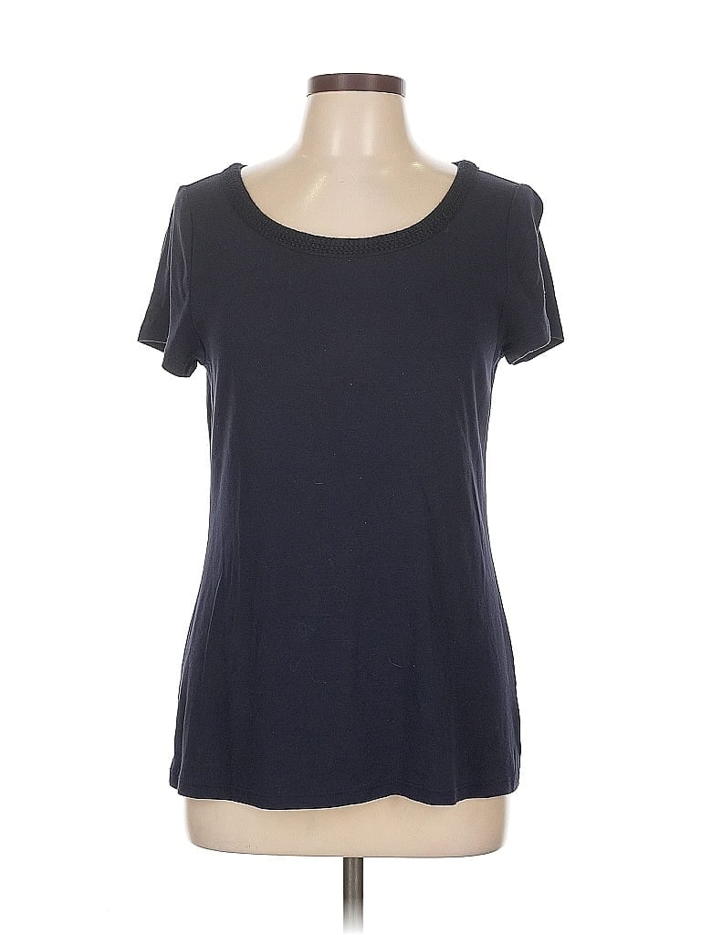 Pre-owned Talbots Short Sleeve T-shirt In Blue
