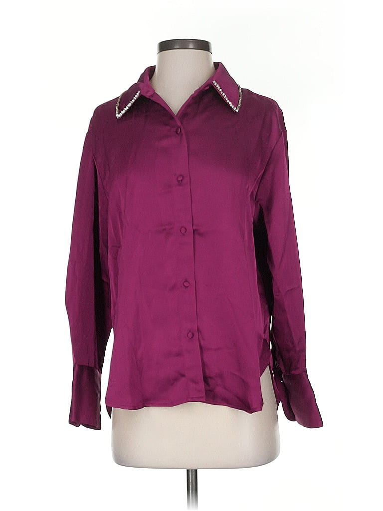 Click to view more detailed imagery on our partner's website Pre-owned Jason Wu Long Sleeve Blouse In Burgundy