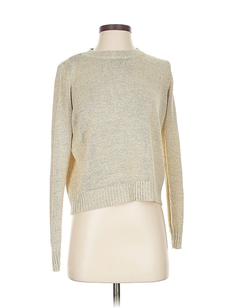 Pre-owned Divided By H&m Pullover Sweater In Brown