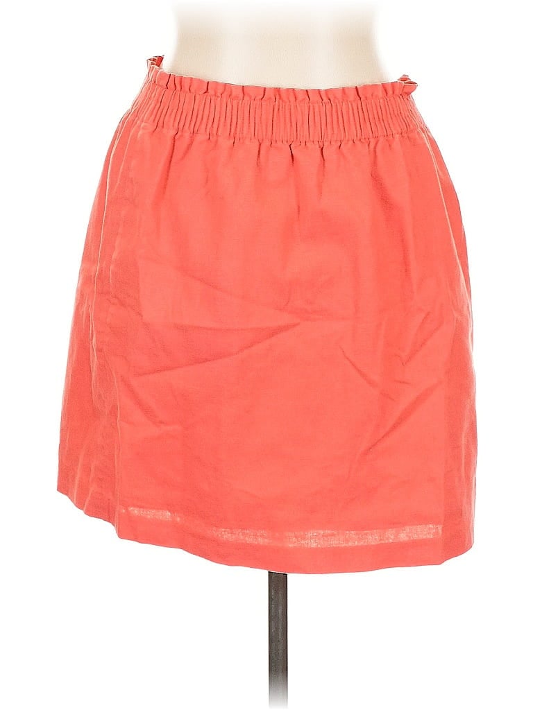 Pre-owned J.crew Factory Store Casual Skirt In Orange