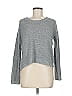 Assorted Brands 100% Acrylic Metallic Gray Pullover Sweater Size M - photo 1