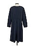 MM. LaFleur Solid Blue Casual Dress Size 2 - photo 2
