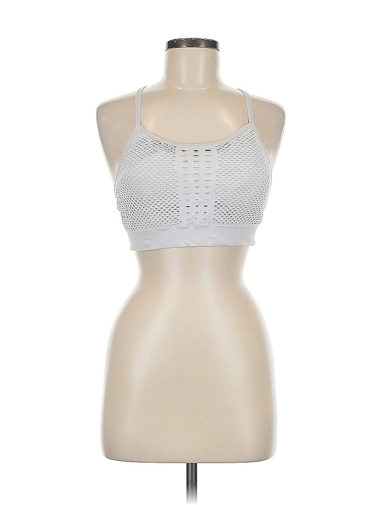 Pre-owned Unbranded Tank Top Silver Halter Neckline Tops