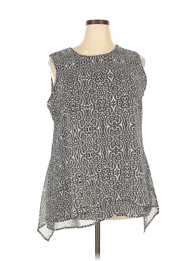 Pre-owned Fever Sleeveless T-shirt In Silver